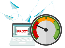 What influences the operational speed of proxy